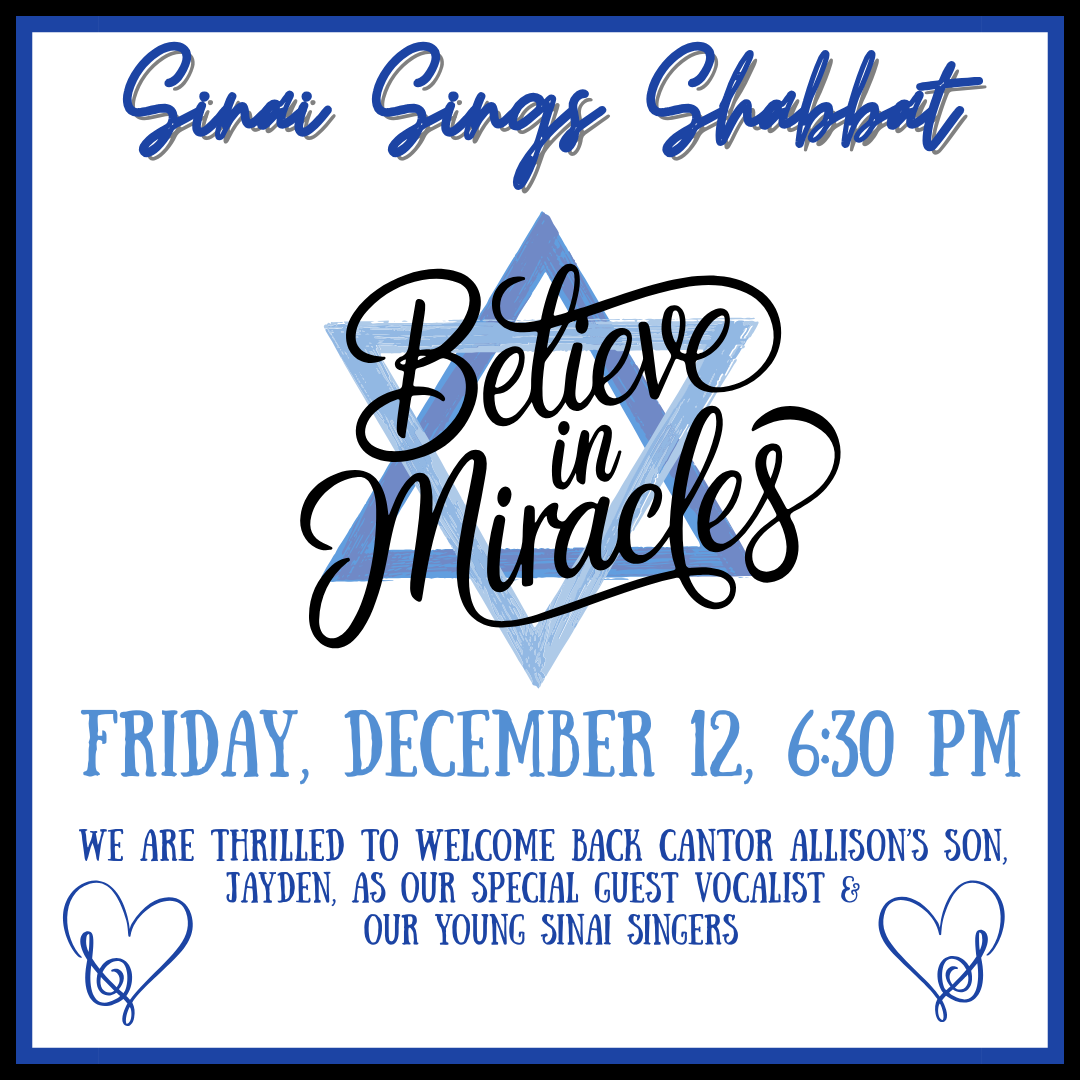 Sinai Sings Miracles